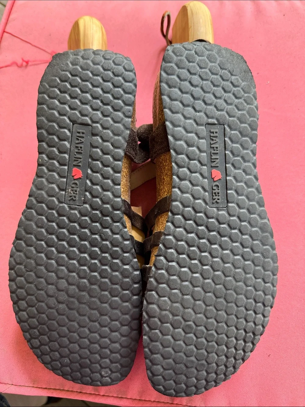 Haflinger brown leather